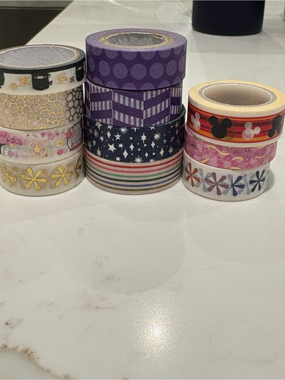 NWOT Washi Tape lot - 11 rolls - Erin Condren, Disney, Cherry Blossom